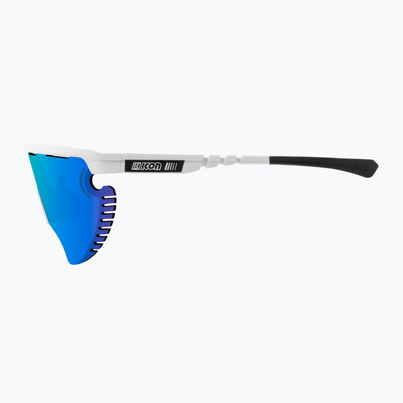 Occhiali da sole SCICON Aerowing Lamon bianco lucido/scnpp multimirror blu 4