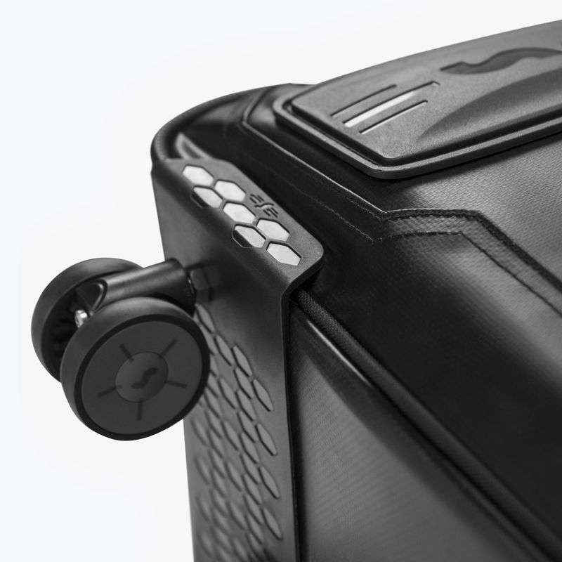 SCICON Aerocomfort 3.0 Tsa Borsa da viaggio per bici da strada nera 5
