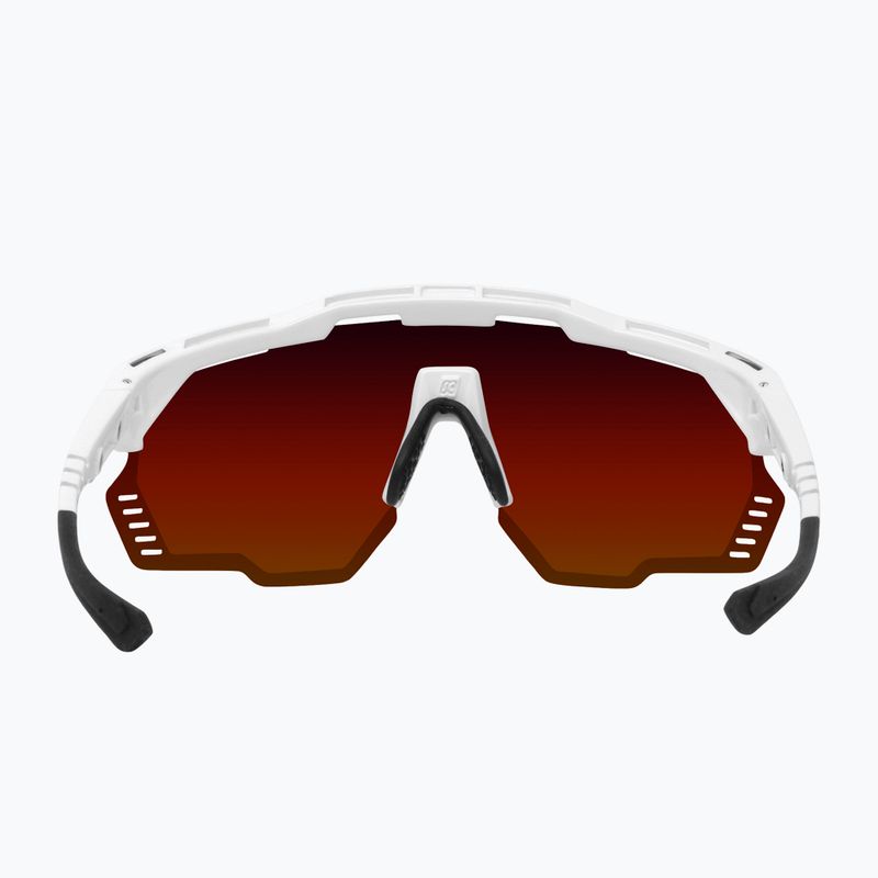 Occhiali da sole SCICON Aeroshade Kunken bianco lucido/scnpp multimirror rosso 5