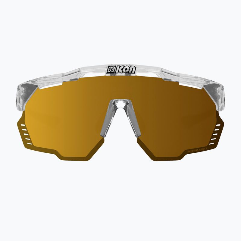 Occhiali da sole SCICON Aeroshade Kunken crystal gloss/scnpp multimirror bronzo 3
