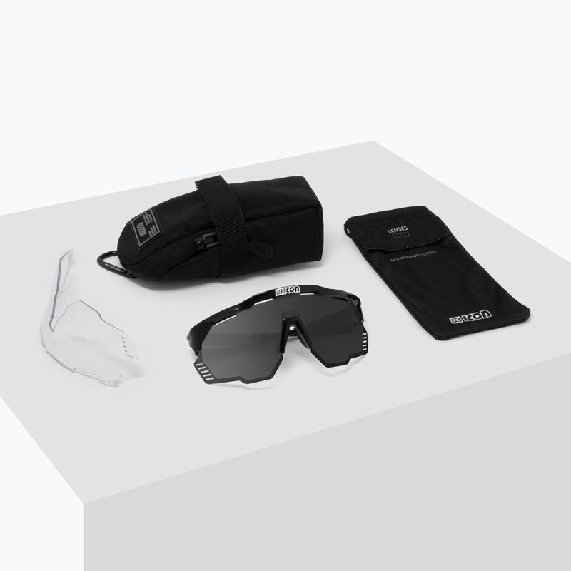 SCICON Aeroshade Kunken carbonio opaco/scnpp multimirror argento occhiali da sole 6