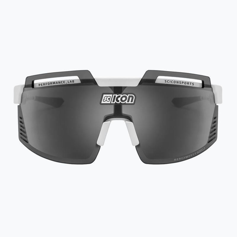 SCICON Aerowatt Foza bianco lucido/scnpp multimirror argento occhiali da sole 3