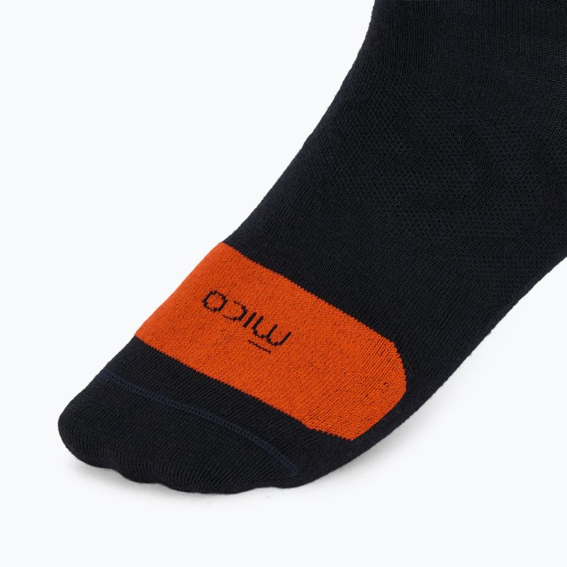 Calze da sci Mico Light Weight Superthermo Natural Merino Ski blue 3