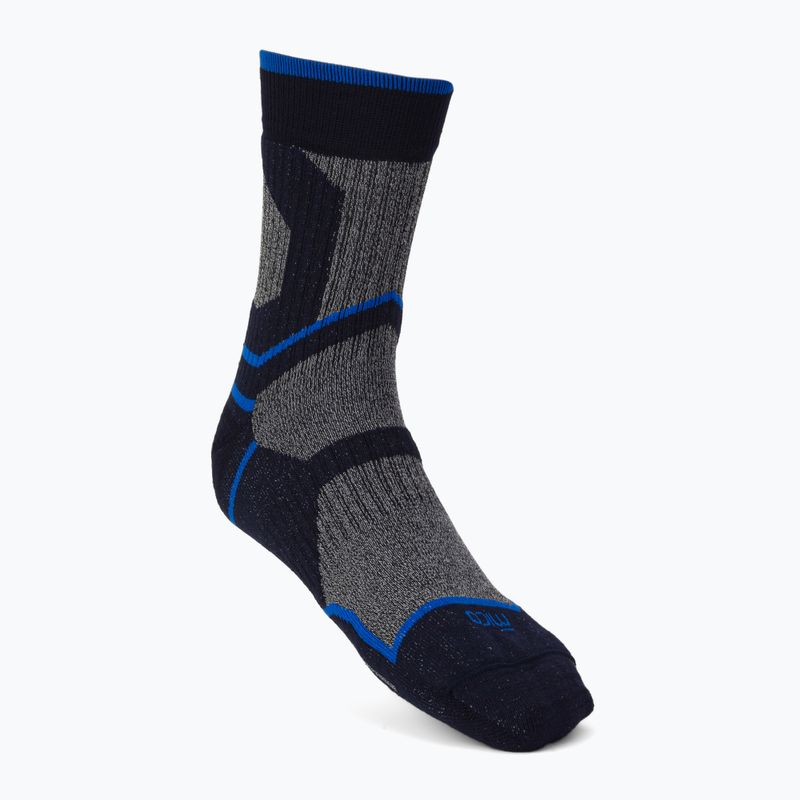 Calze da trekking Mico Medium Weight Trek Crew Extra Dry blu navy CA03058