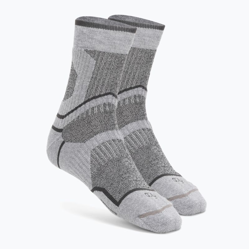 Calze da trekking Mico Medium Weight Extra Dry Trek Crew grigio CA03058