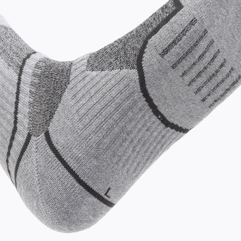 Calze da trekking Mico Medium Weight Extra Dry Trek Crew grigio CA03058 3