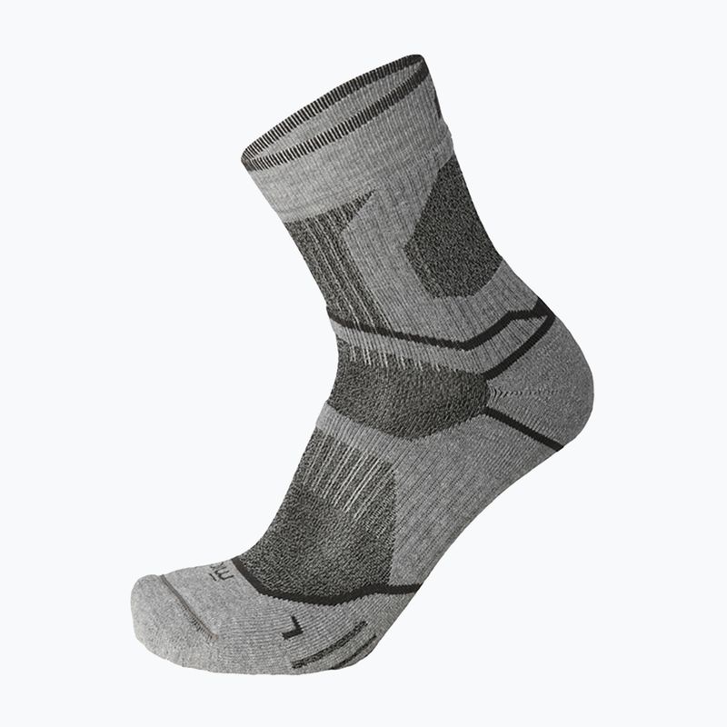 Calze da trekking Mico Medium Weight Extra Dry Trek Crew grigio CA03058 5