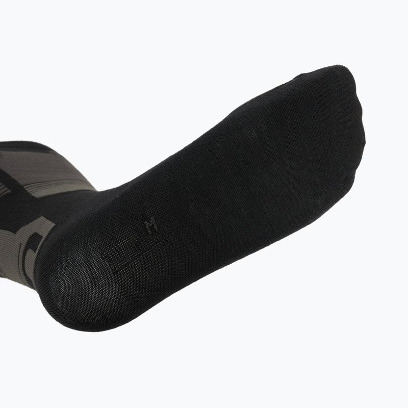 Calze da sci Mico Light Weight Superthermo Natural Merino Ski black gray 4