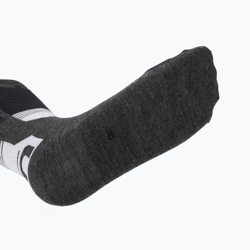 Calze da sci Mico Light Weight Superthermo Natural Merino Ski anthracite mel 4