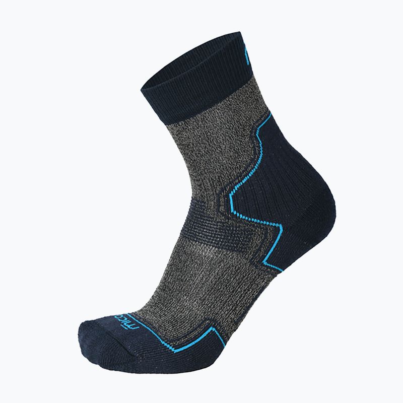 Mico Light Weight Extra Dry Hike Crew calze da trekking blu navy CA03069