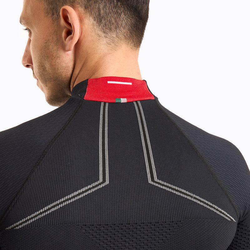 Maglia termica da uomo Mico M1 Mock Neck nero 4