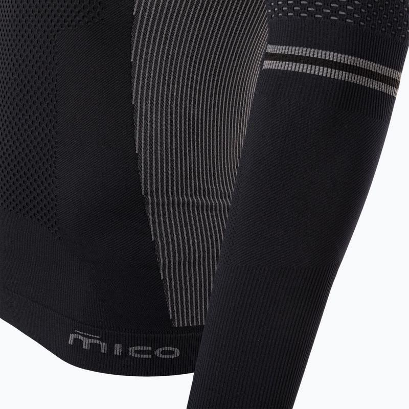 Maglia termica da uomo Mico M1 Mock Neck nero 8