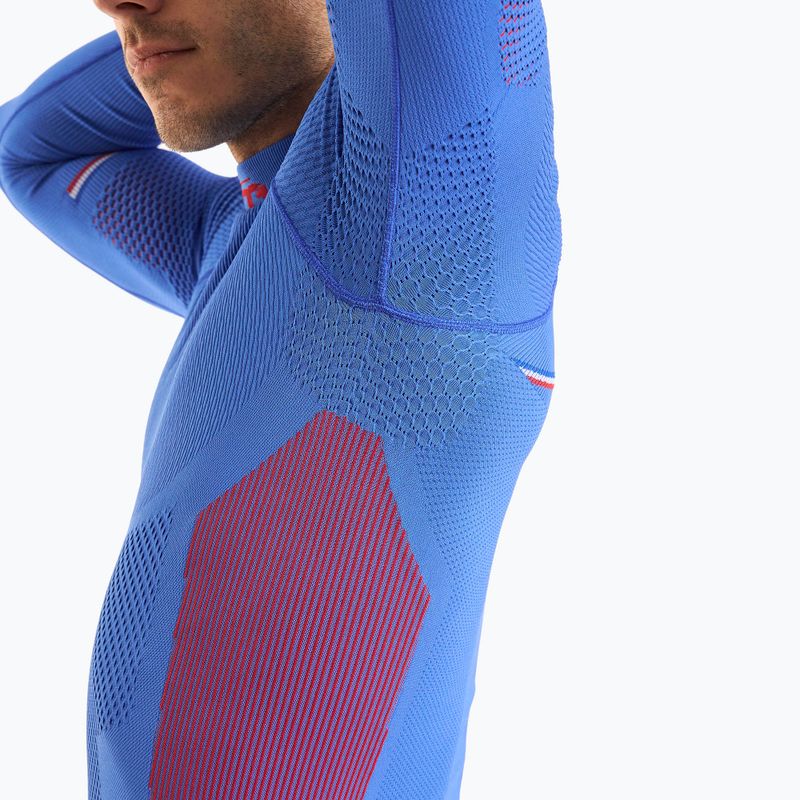 Maglia termica da uomo Mico M1 Mock Neck cobalto 6