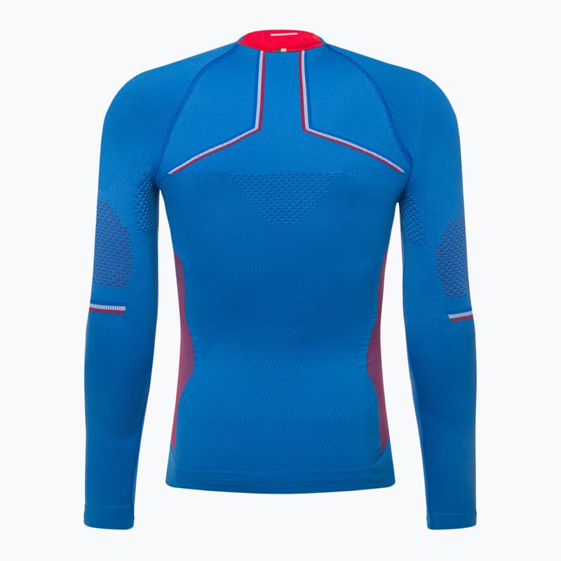 Maglia termica da uomo Mico M1 Mock Neck cobalto 8