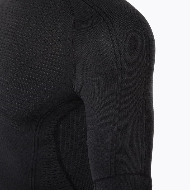 Maglia termica da uomo Mico Odor Zero Girocollo nero 8