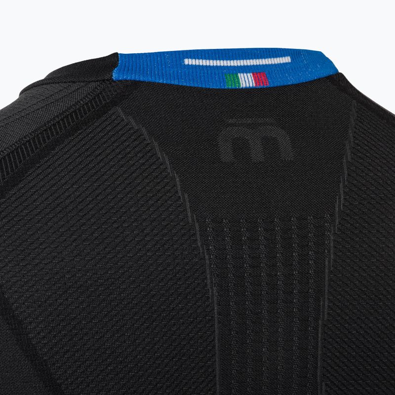 Maglia termica da uomo Mico Odor Zero Girocollo nero 9
