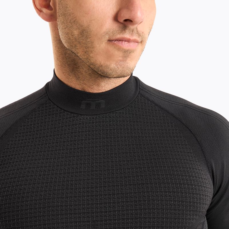 Maglia termica da uomo Mico Odor Zero Mock Neck nero 3