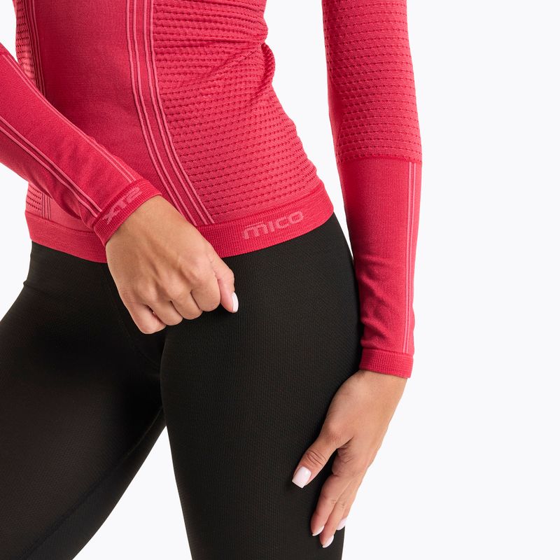 Maglia termica da donna Mico Odor Zero Round Neck fresia 4