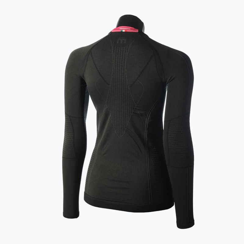 Mico Odor Zero Collo rotondo donna manica lunga termica nero 2