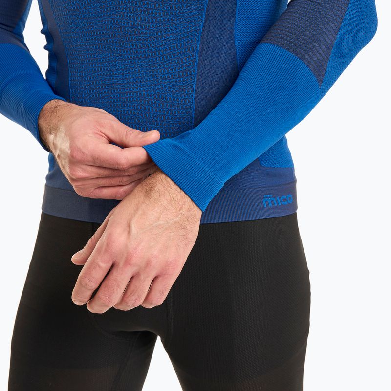 Maglia termica da uomo Mico Warm Control Girocollo piombo 4
