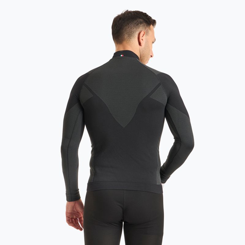 Maglia termica da uomo Mico Warm Control Mock Neck nero 2