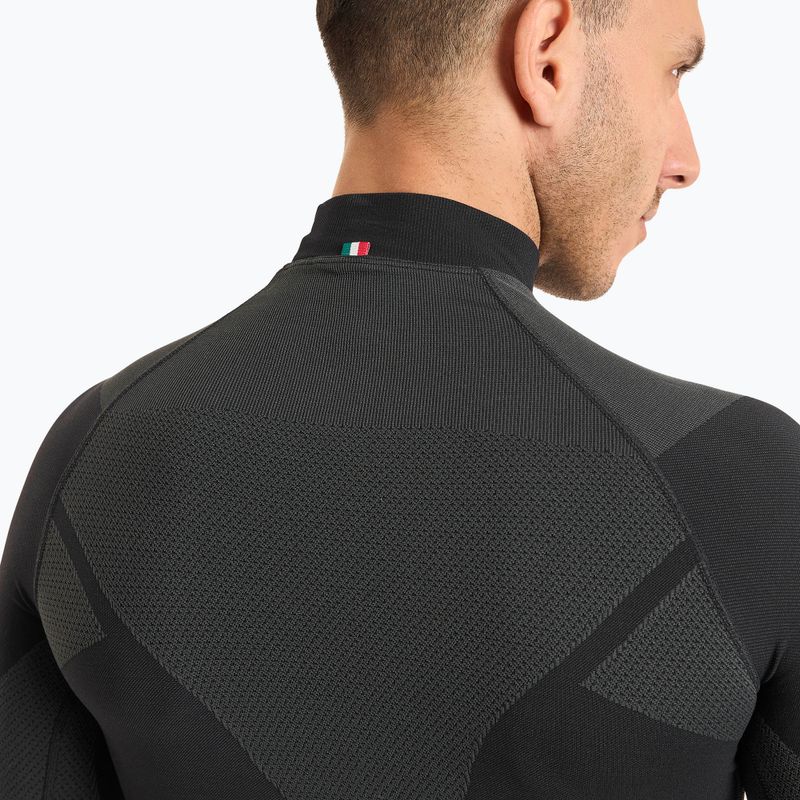 Maglia termica da uomo Mico Warm Control Mock Neck nero 4