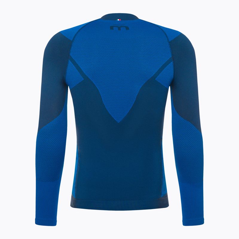 Maglia termica da uomo Mico Warm Control Zip Neck piombo 2
