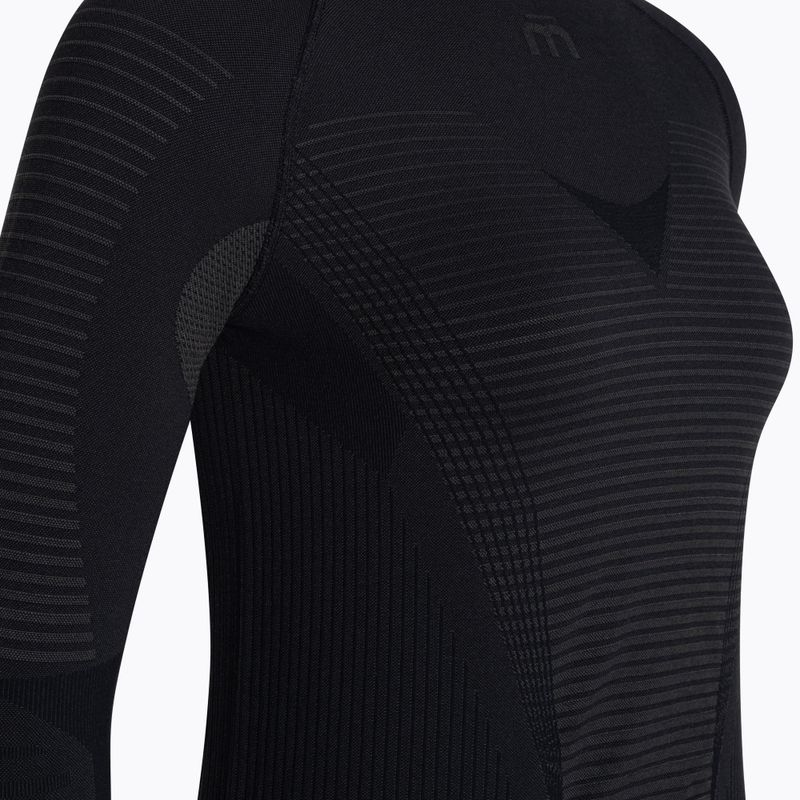 Maglia termica da donna Mico Warm Control Round Neck nero 7