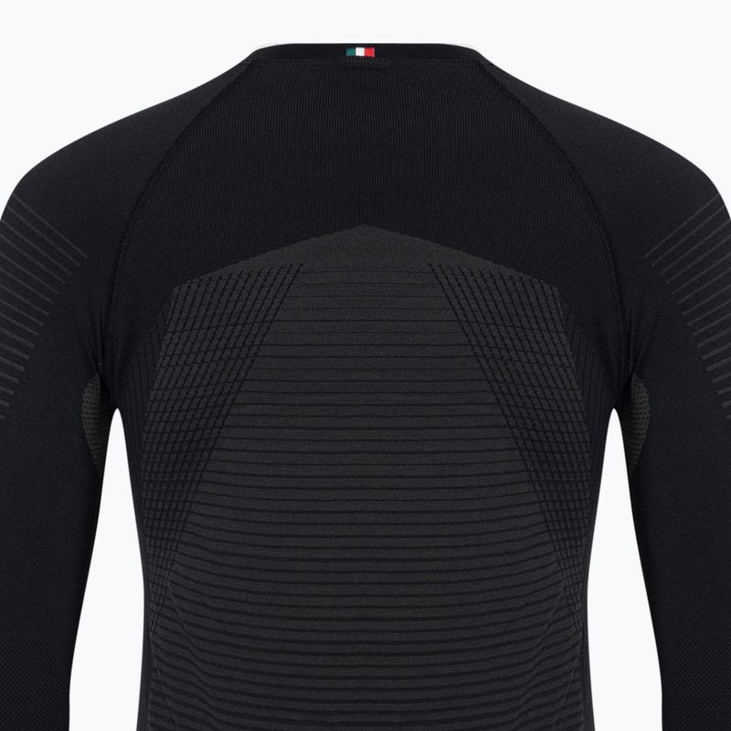Maglia termica da donna Mico Warm Control Round Neck nero 9