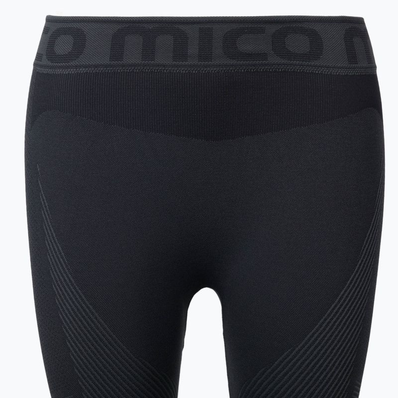 Pantaloni termoattivi da donna Mico Warm Control nero 3