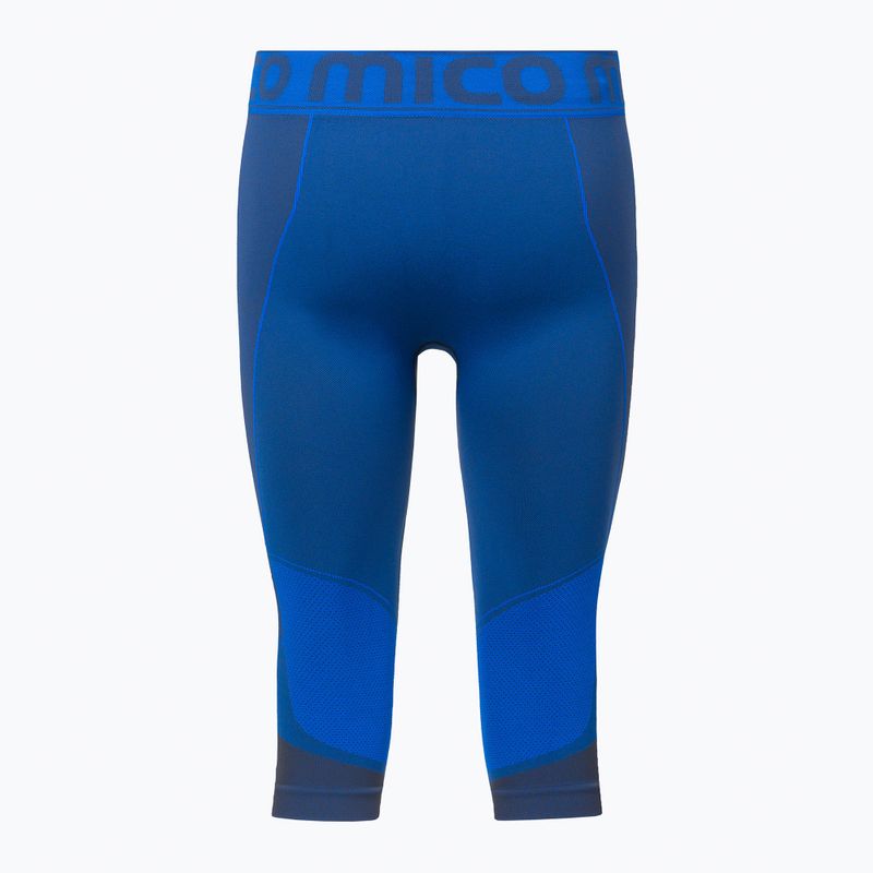 Pantaloni termici da uomo Mico Warm Control 3/4 piombo 2