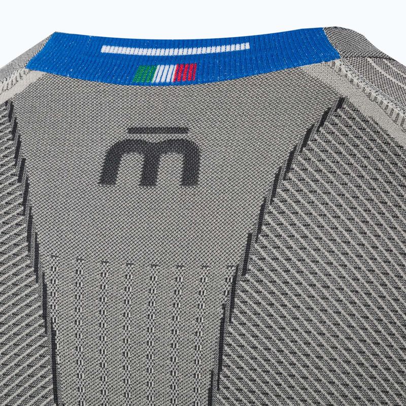Maglia termica da uomo Mico Odor Zero Girocollo grigio 9