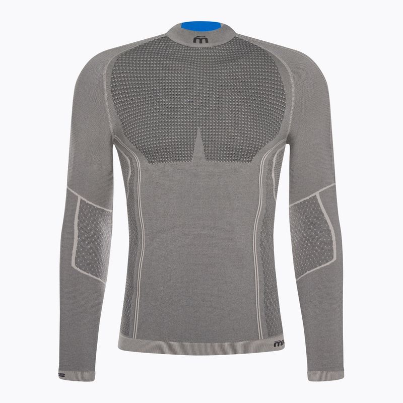 Maglia termica da uomo Mico Odor Zero Mock Neck grigio 5