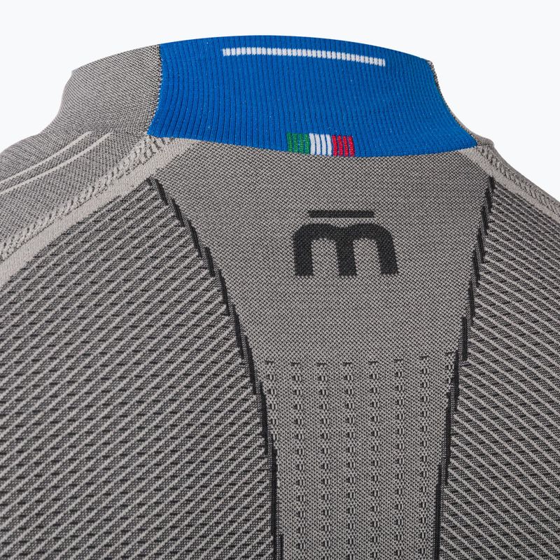 Maglia termica da uomo Mico Odor Zero Mock Neck grigio 8