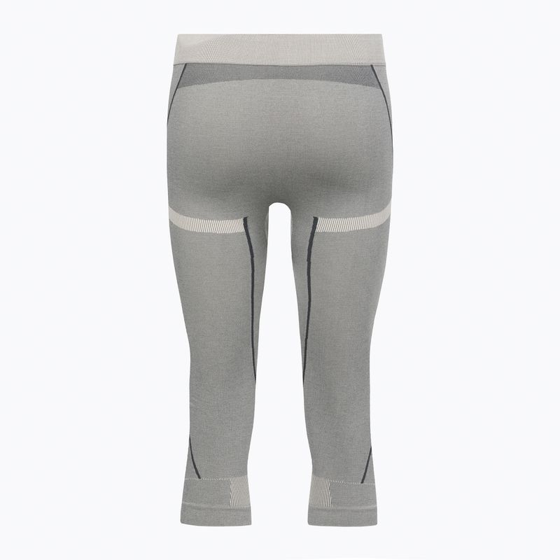 Pantaloni termici Mico Odor Zero Ionic+ 3/4 grigio da uomo 2