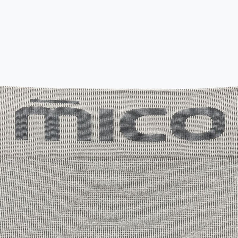 Pantaloni termici Mico Odor Zero Ionic+ 3/4 grigio da uomo 3