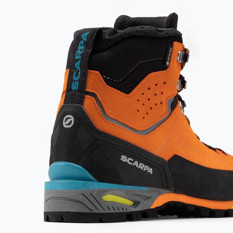 Scarponi da montagna da uomo SCARPA Zodiac Tech GTX tonic 8