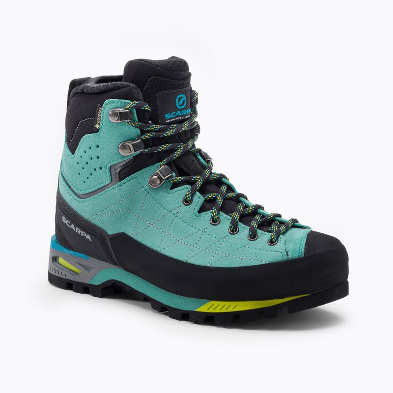 Scarponi da montagna da donna SCARPA Zodiac Tech GTX verde/blu