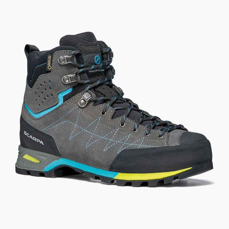 Scarponi da trekking da donna SCARPA Zodiac Plus GTX squalo/malva 11