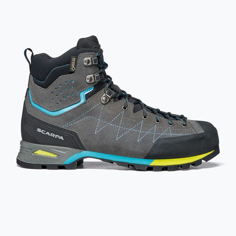 Scarponi da trekking da donna SCARPA Zodiac Plus GTX squalo/malva 12