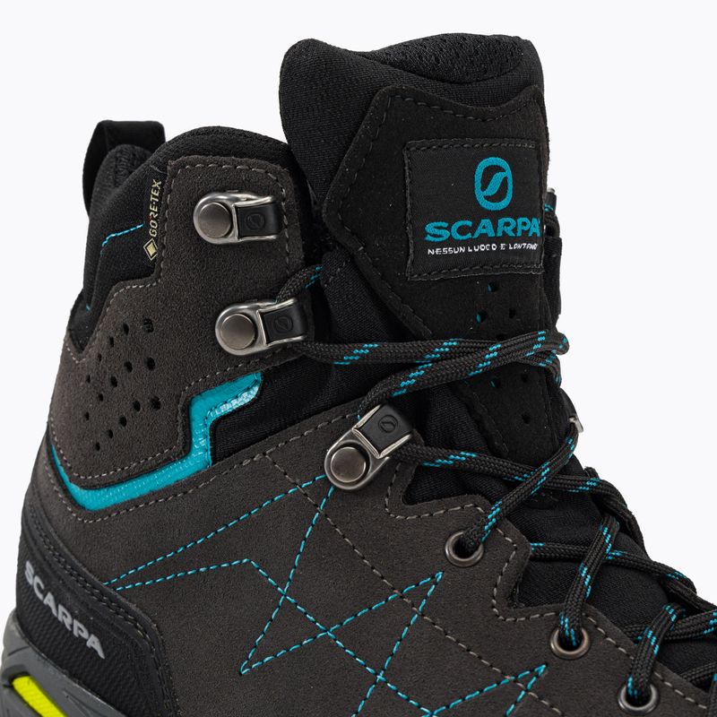 Scarponi da trekking da donna SCARPA Zodiac Plus GTX squalo/malva 8