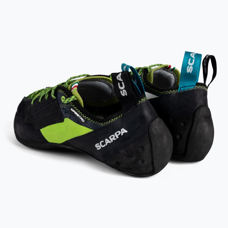 Scarpa da arrampicata SCARPA Maestro Eco da uomo, inchiostro 3