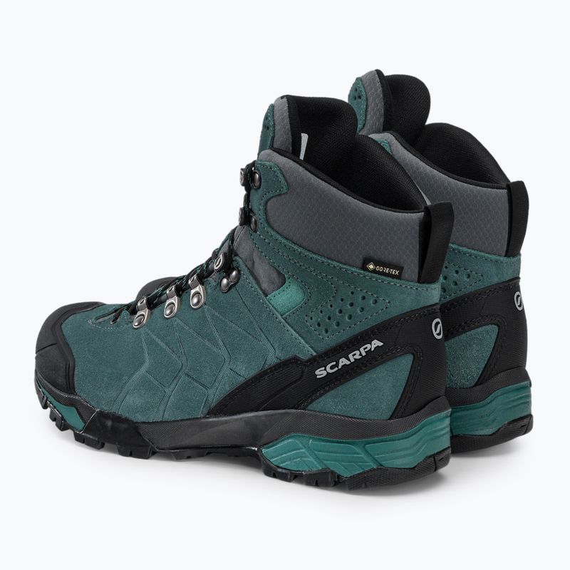 Scarpe da trekking da donna SCARPA ZG Trek GTX blu nilo/grigio/lagoon 3