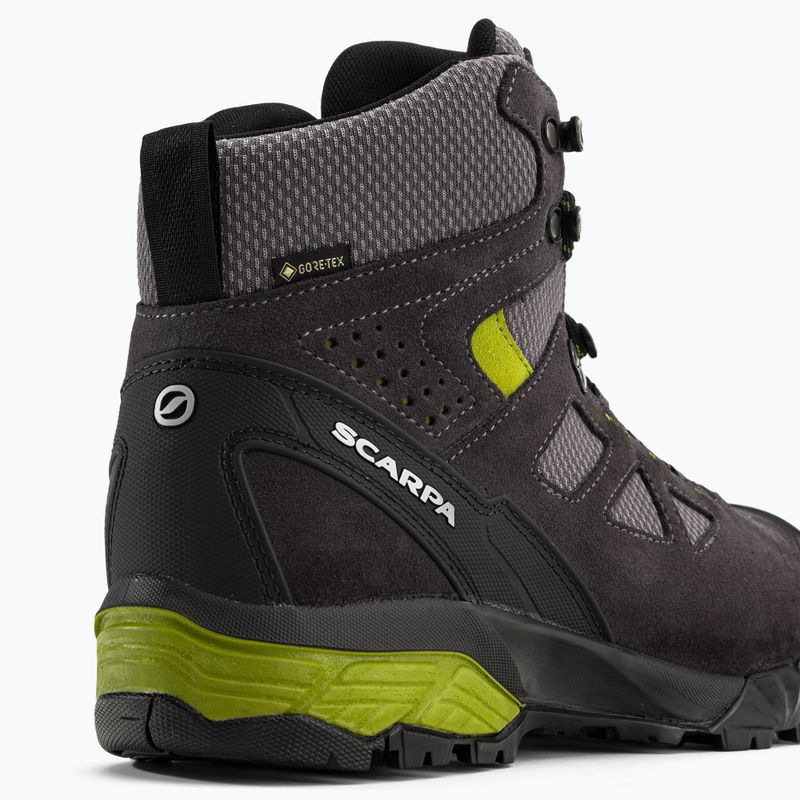 Scarponi da trekking da uomo SCARPA ZG Lite GTX grigio scuro/primavera 9
