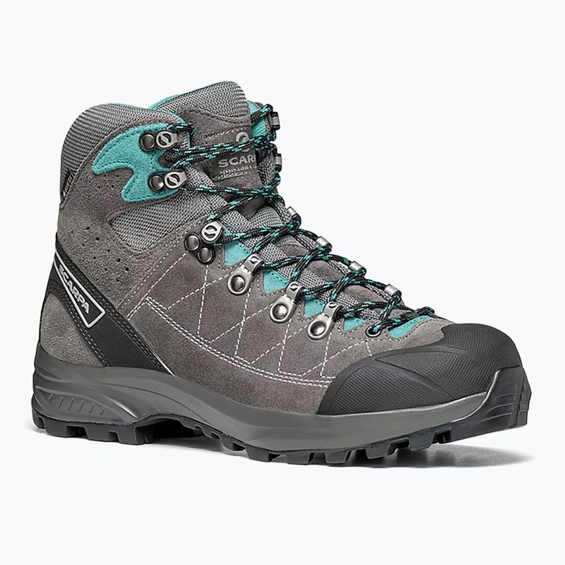 Scarponi da trekking da donna SCARPA Kailash Trek GTX titanio/fumo/laguna 12