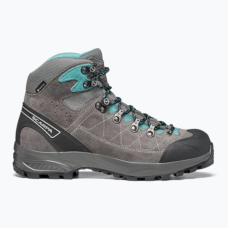 Scarponi da trekking da donna SCARPA Kailash Trek GTX titanio/fumo/laguna 13