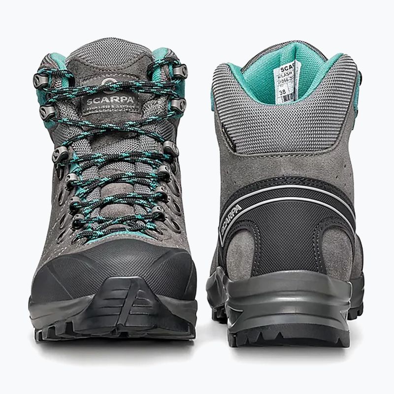 Scarponi da trekking da donna SCARPA Kailash Trek GTX titanio/fumo/laguna 16