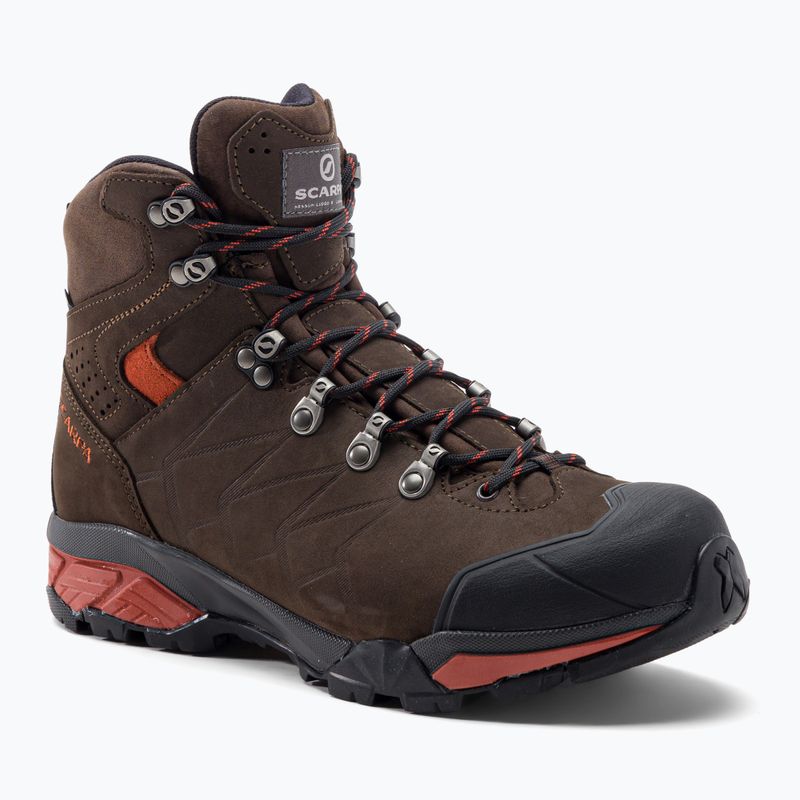 Scarponi da trekking da uomo SCARPA ZG Pro GTX caffè scuro/ruggine
