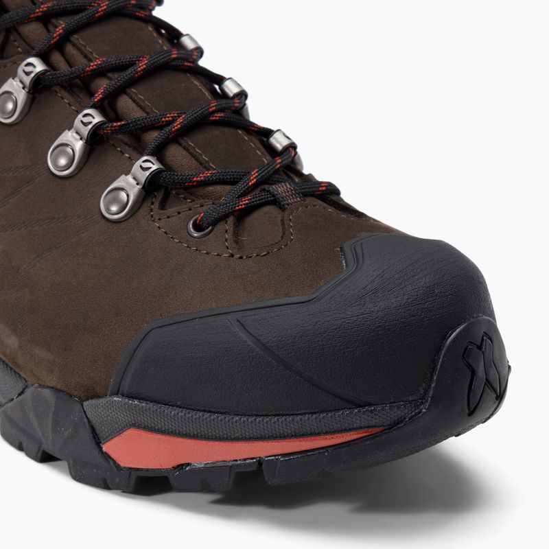 Scarponi da trekking da uomo SCARPA ZG Pro GTX caffè scuro/ruggine 7
