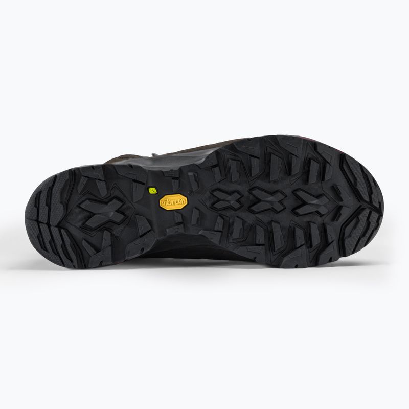 Stivali da trekking da donna SCARPA ZG Pro GTX caffè scuro/prugna rossa 4